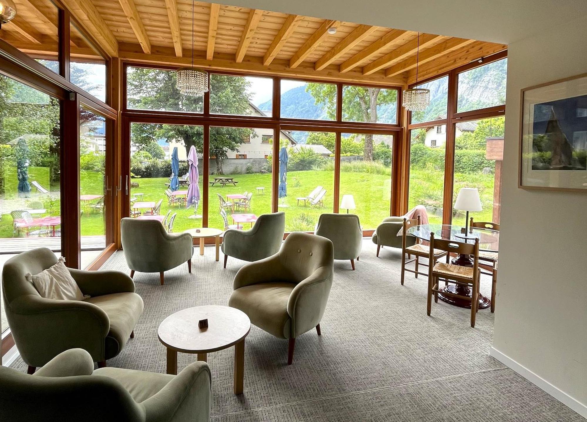 Hotel Oberland Le Bourg-dʼOisans المظهر الخارجي الصورة